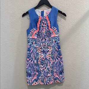 Lilly pulitzer Colorful Mini Dress  size 0